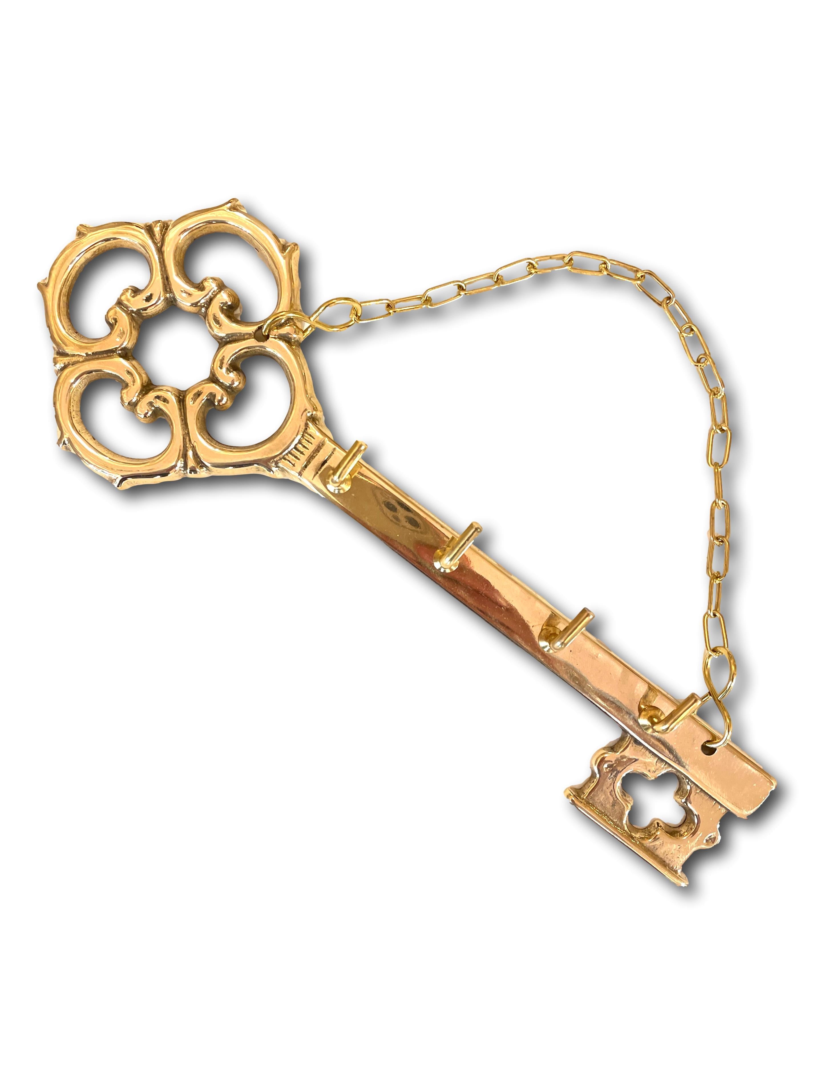 Key holder 3 brass