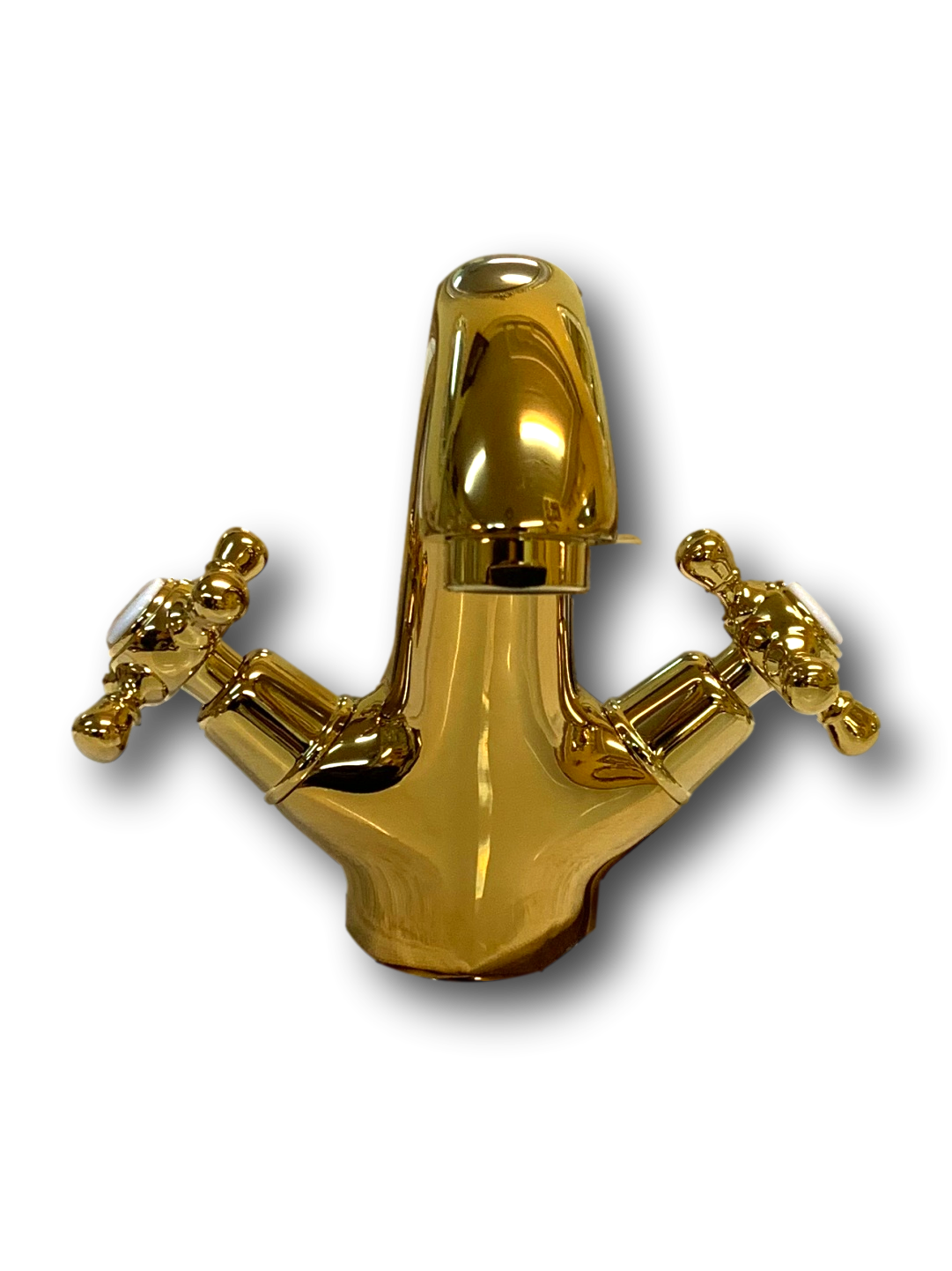 Luxury Swan Bathroom Faucet Gold Plated