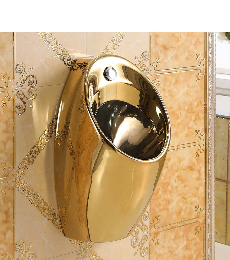 Exklusive Toilette Gold-Urinal