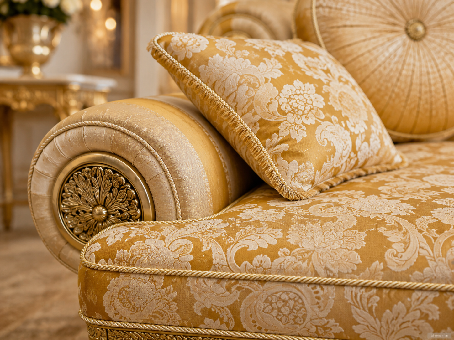 Couchgarnitur Milano Gold