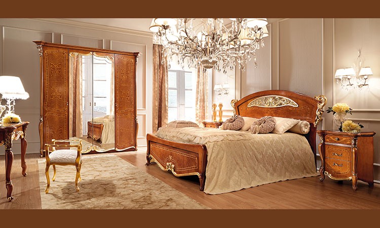 Schlafzimmer la Fenice Gold-Braun
