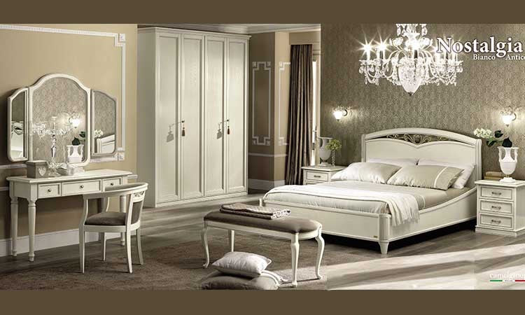 Schlafzimmer Nostalgia Weiss