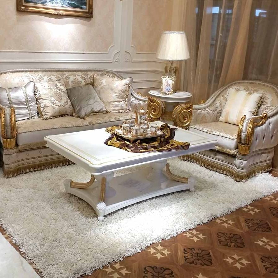 Couchgarnitur Cremona Avorio