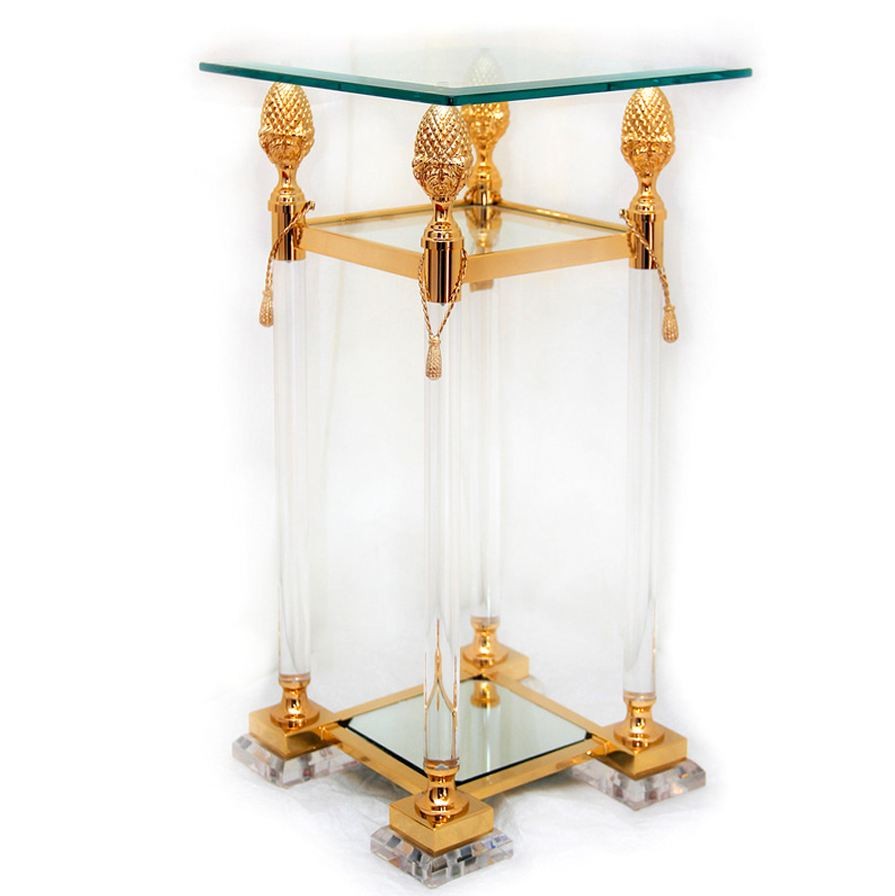 Acrylsäule 60cm Gold