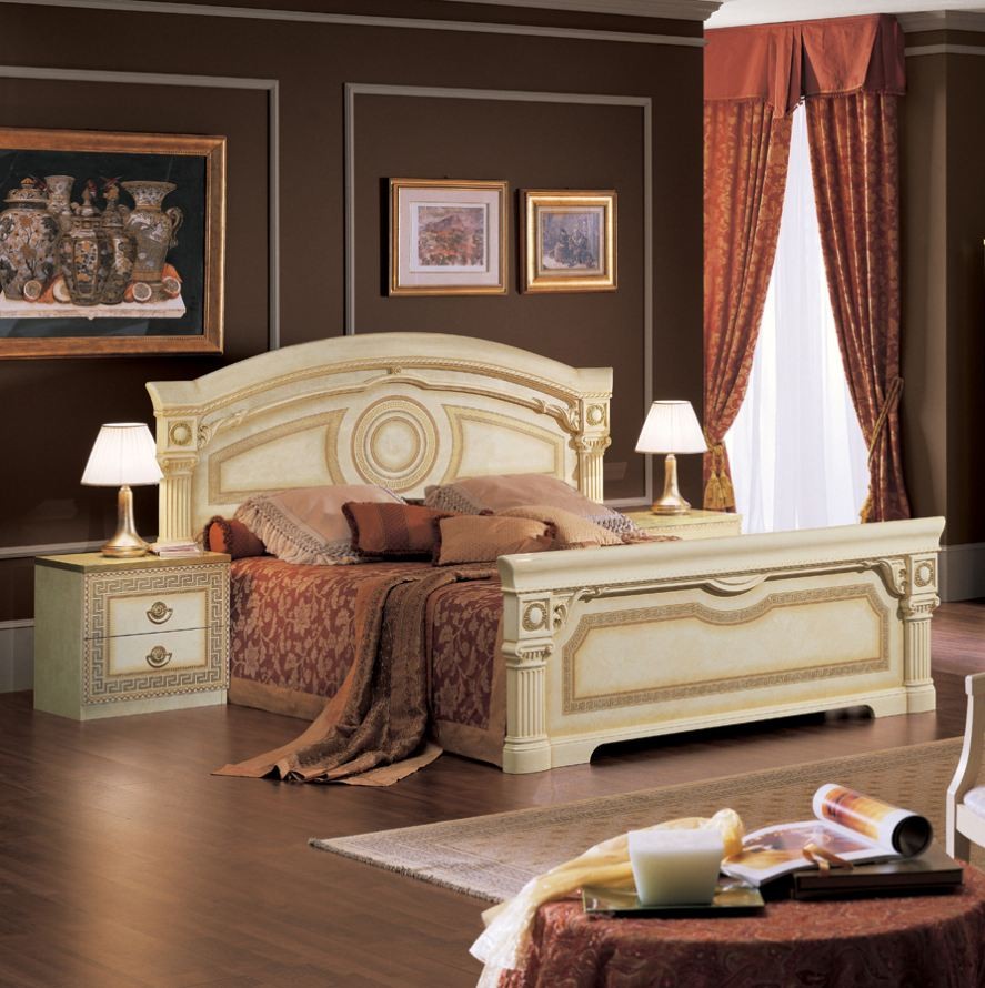 Schlafzimmer Aida Beige-Gold