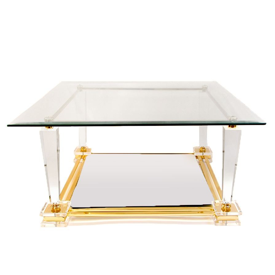 Couchtisch Acryl Kristall
