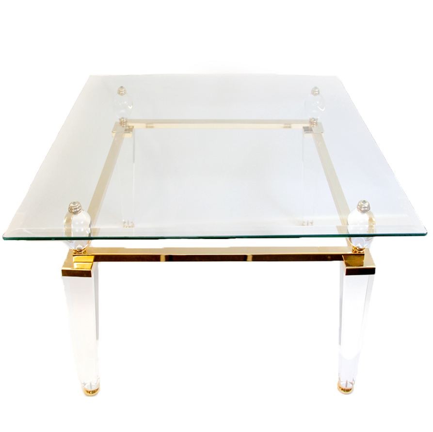 Couchtisch Acryl Kugel Kristall