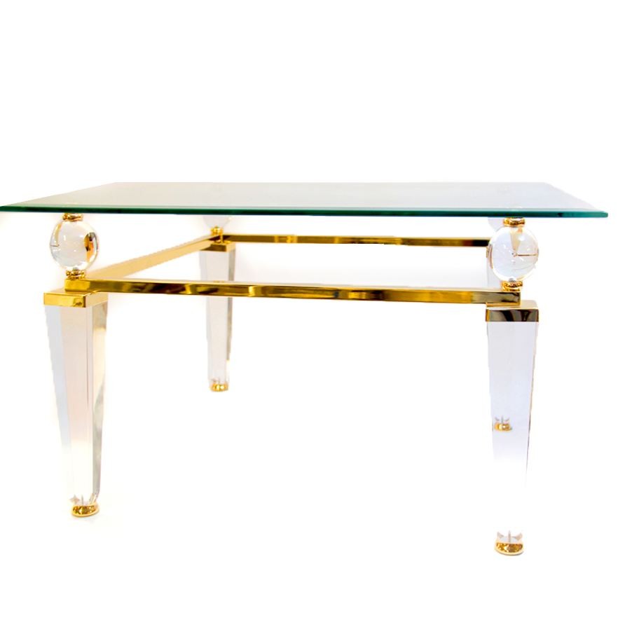 Couchtisch Acryl Kugel Kristall
