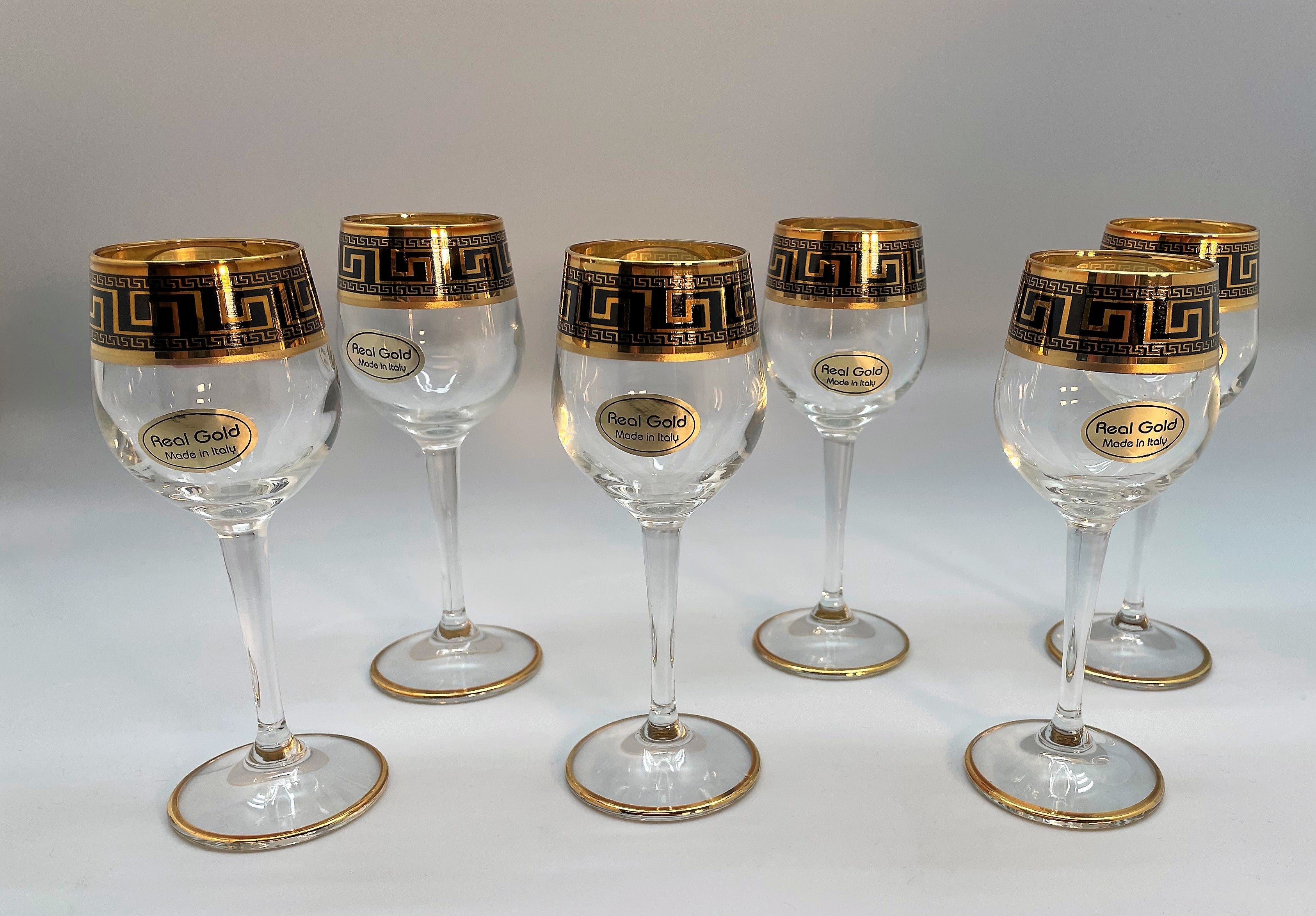 Exklusive Mäander Schnaps-Gläser