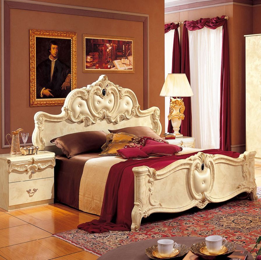 Schlafzimmer Barocco Beige