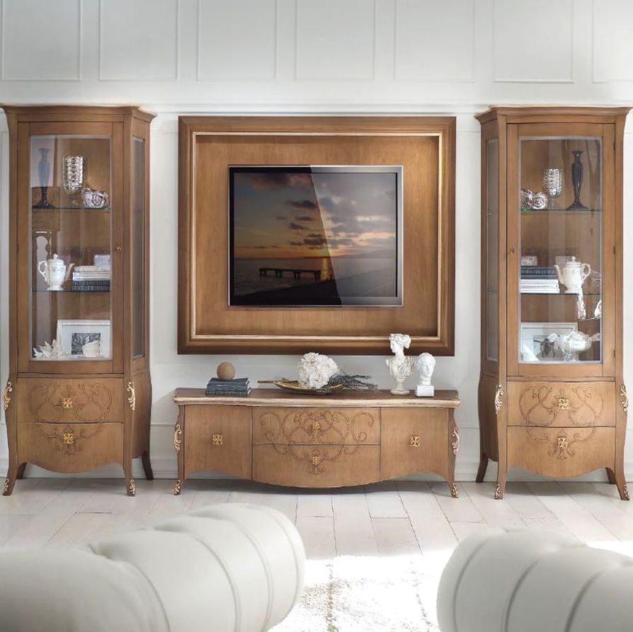 Wohnzimmer Diva Antik-Braun