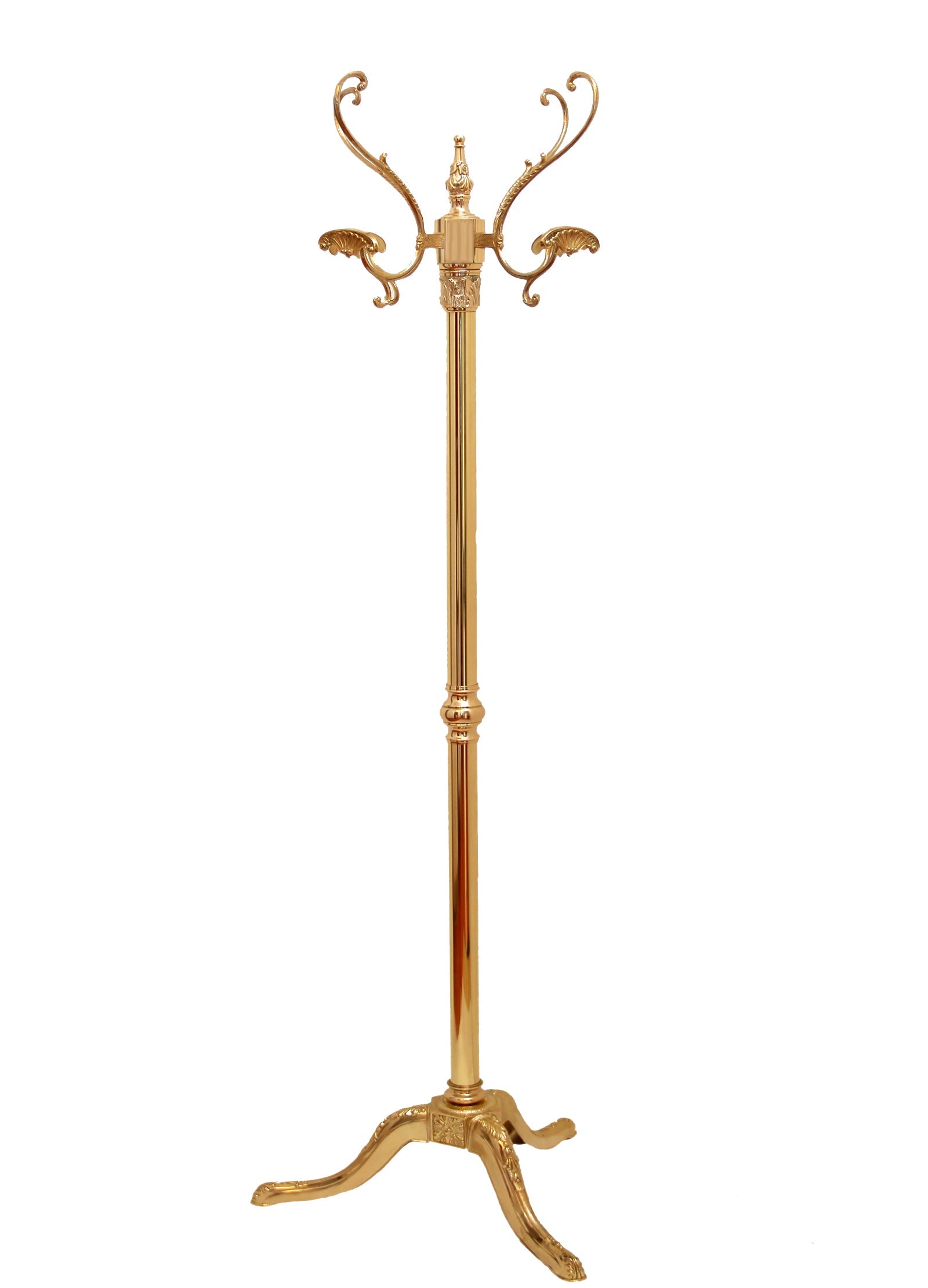 Coat Rack Gold Baroque