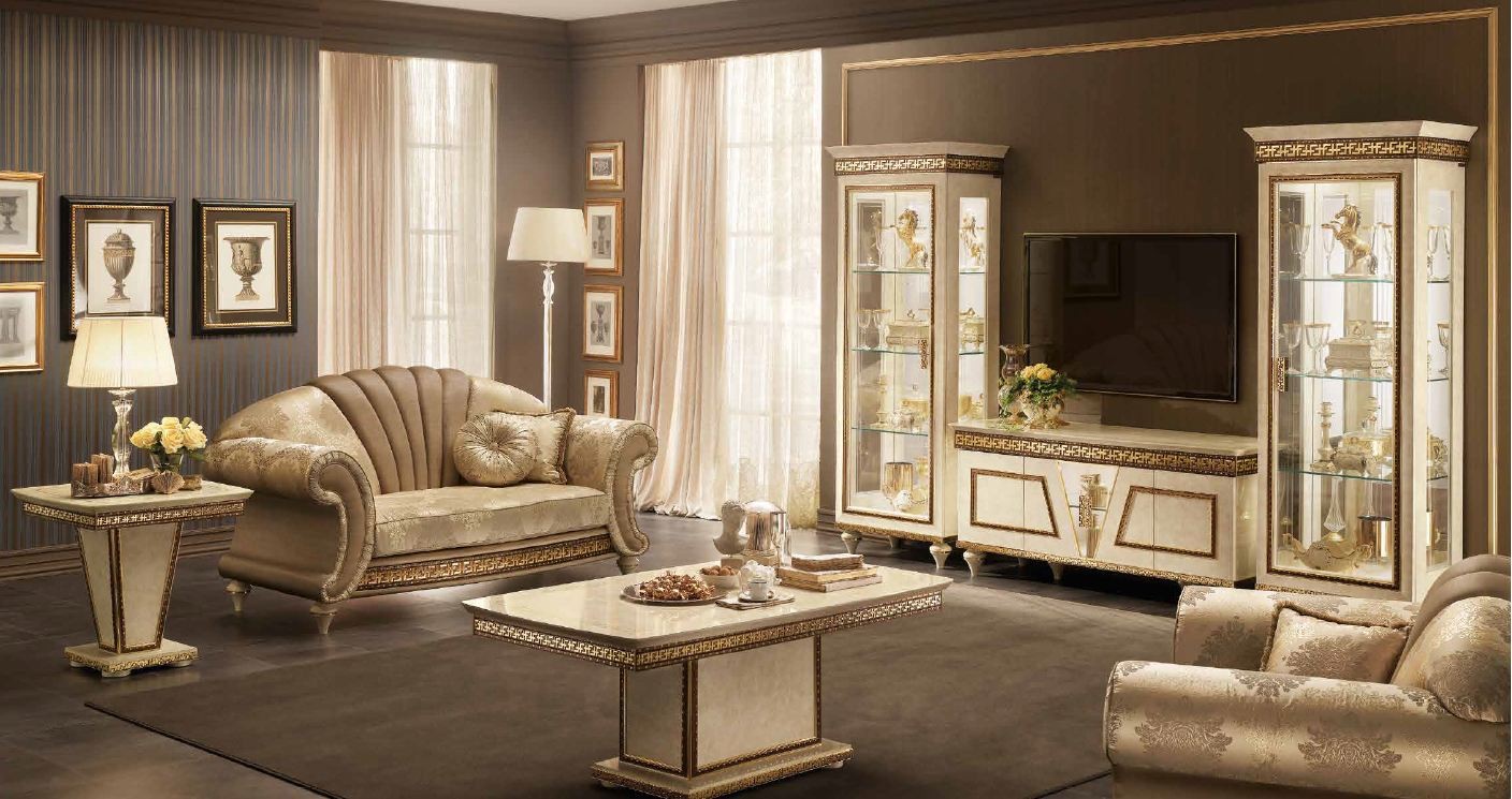 Esszimmer Fantasia Beige-Gold