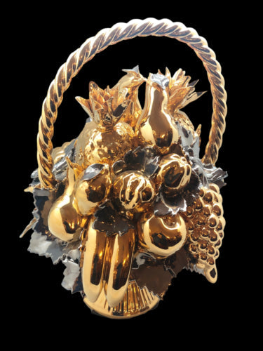 Fruit basket platinum gold