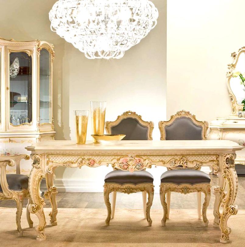Esszimmer Dafne Gold Leaf
