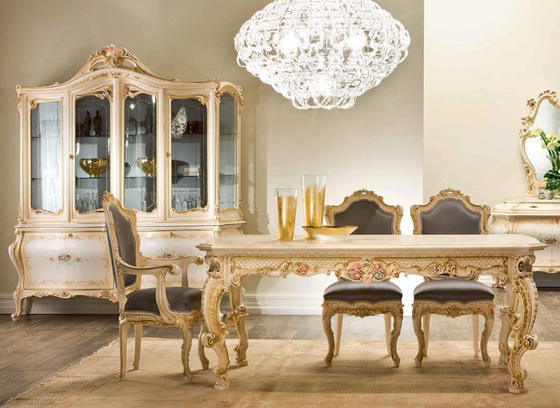Esszimmer Dafne Gold Leaf