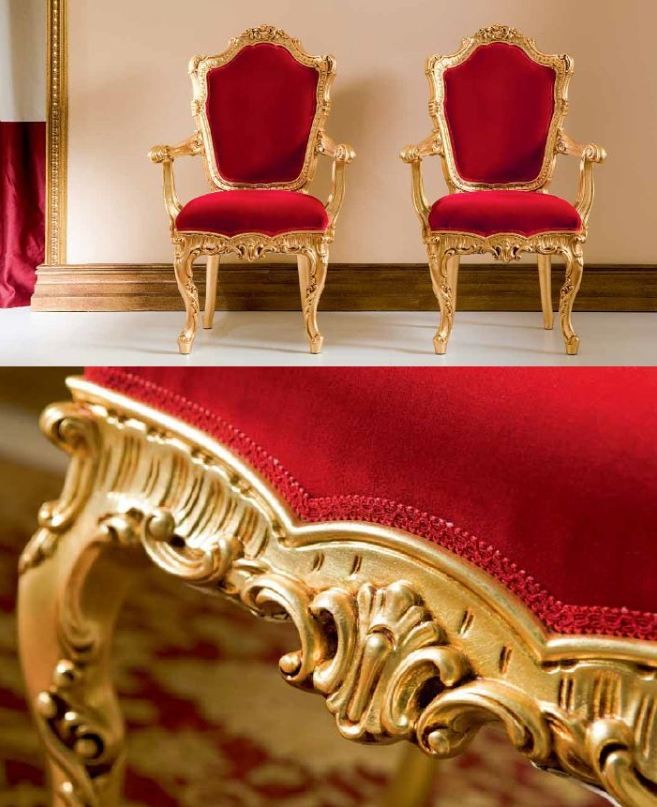 Esszimmer Dafne Gold Leaf
