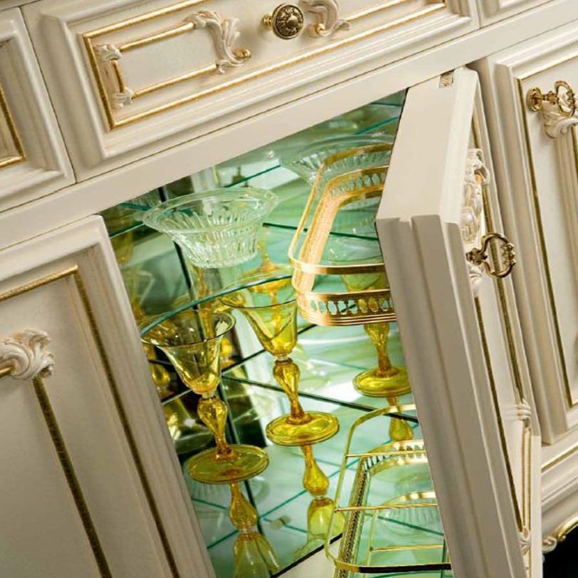 Esszimmer Demetra Gold Leaf