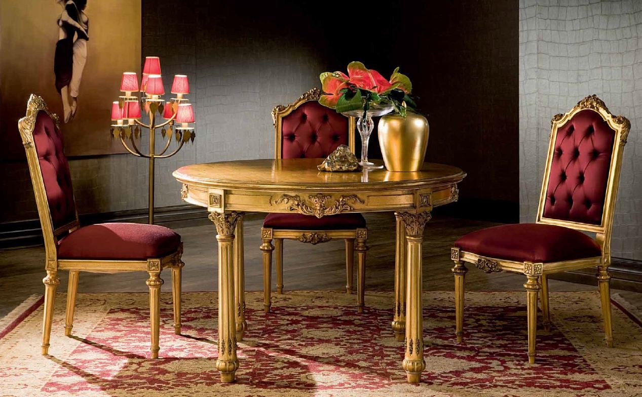 Esszimmer Talia Gold Leaf
