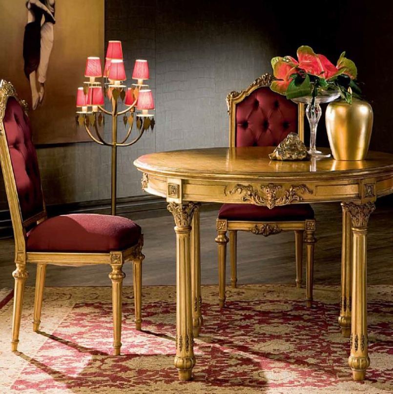 Esszimmer Talia Gold Leaf