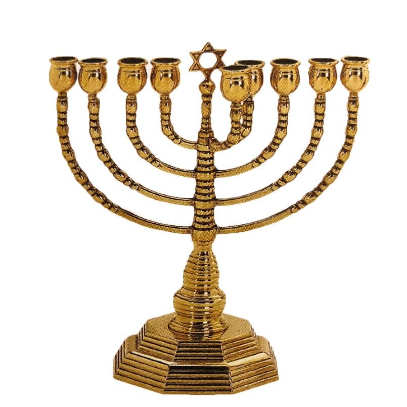 Chanukkia Kerzenständer Stern