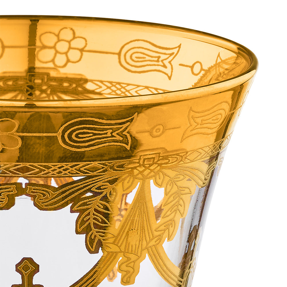Exclusive Torcello Floral Water Glasses 