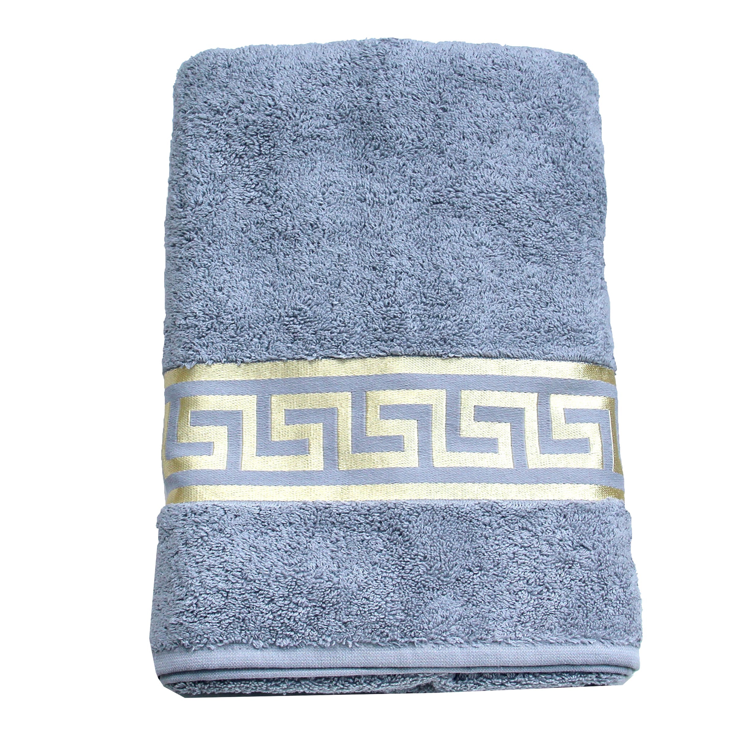 Mäander Towels Grey 30x50