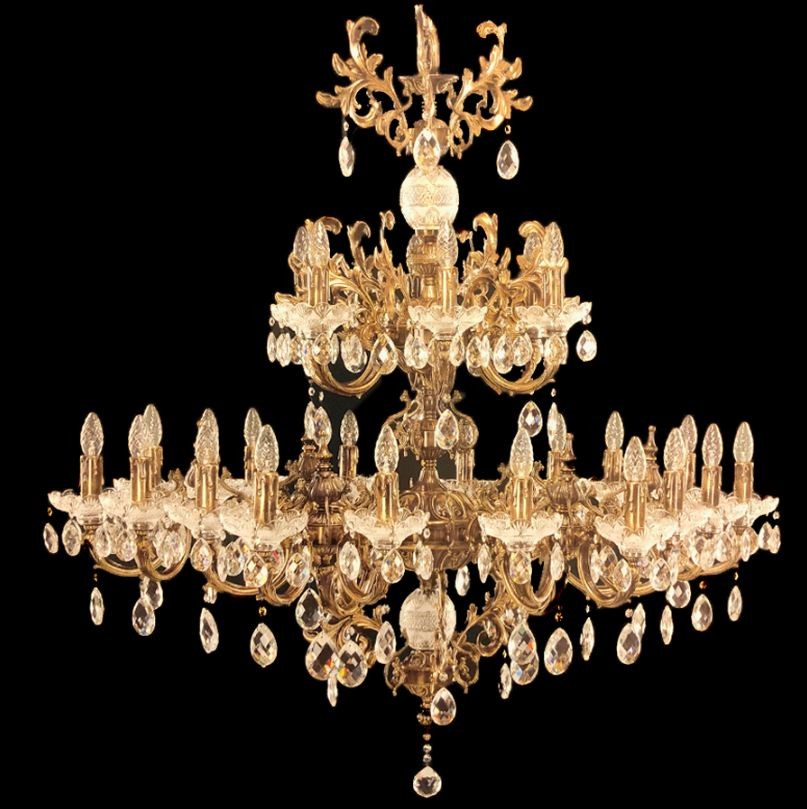 Kronleuchter Perugia Gold