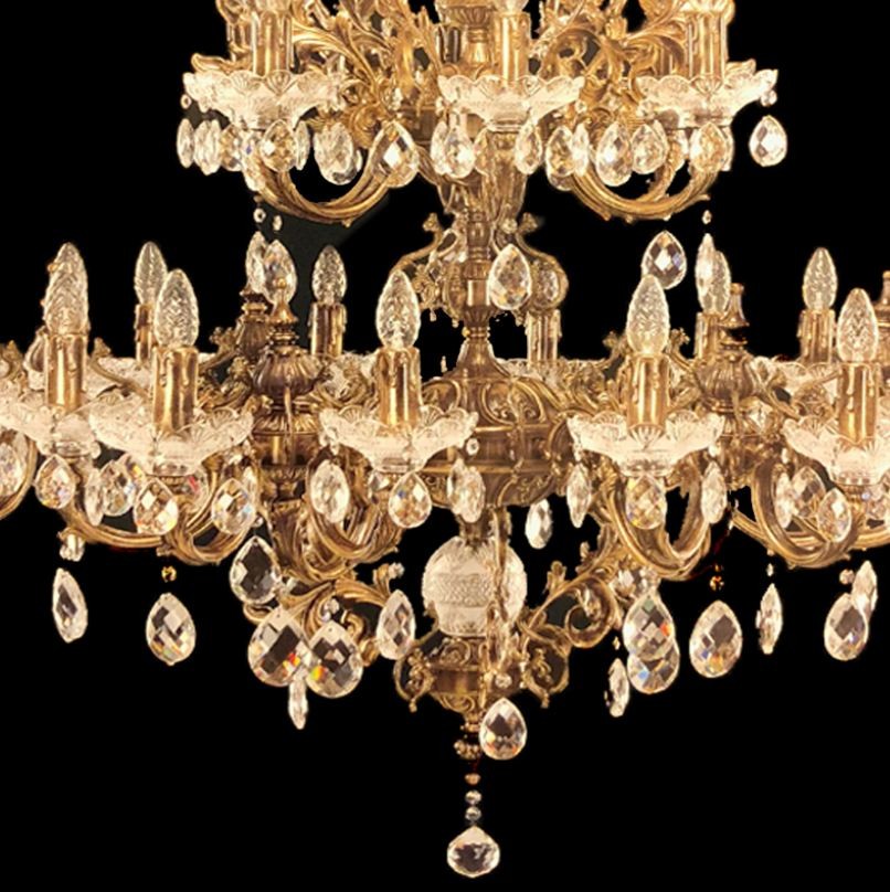 Kronleuchter Perugia Gold
