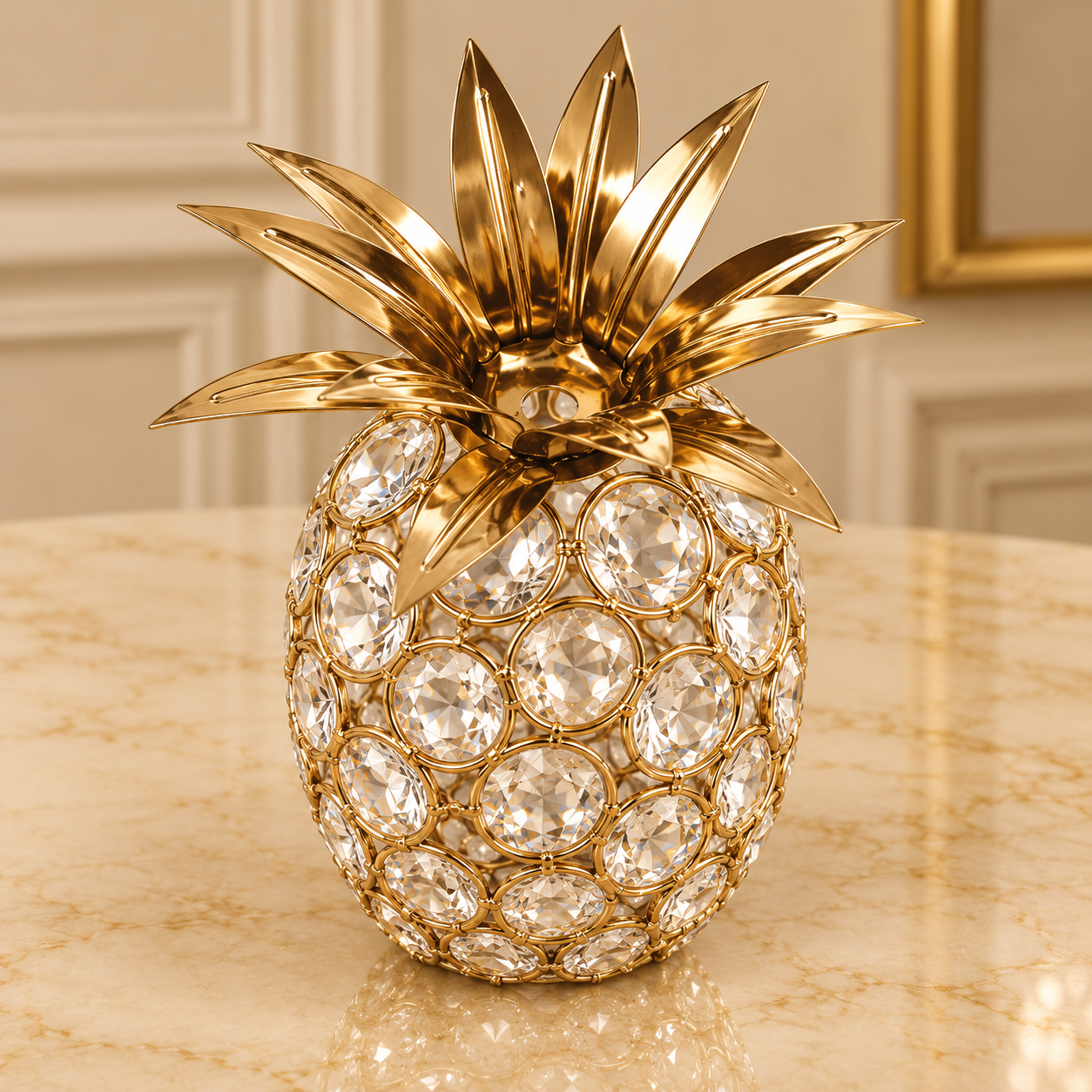 pineapple decorative tealight 