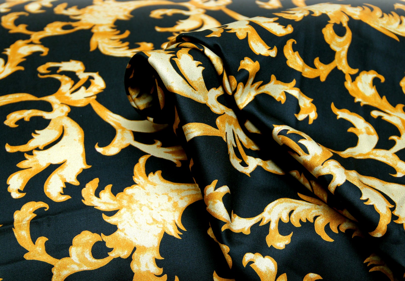 Bed Linen Baroque Black-Gold