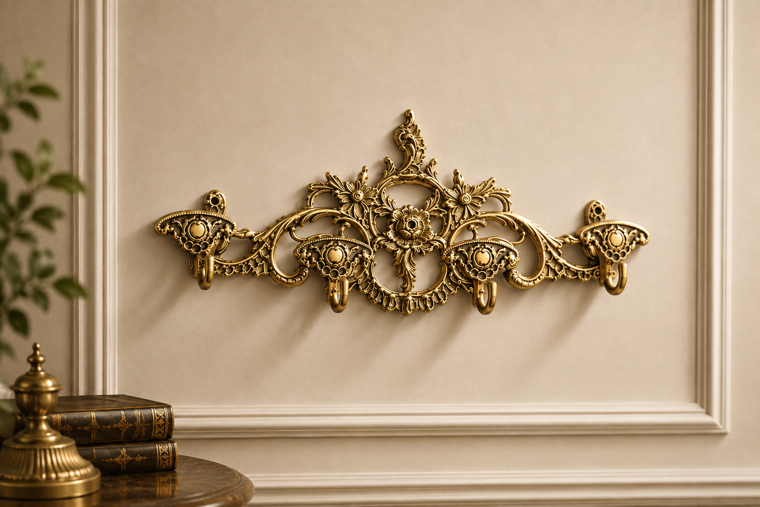 Wandgarderobe Rosen