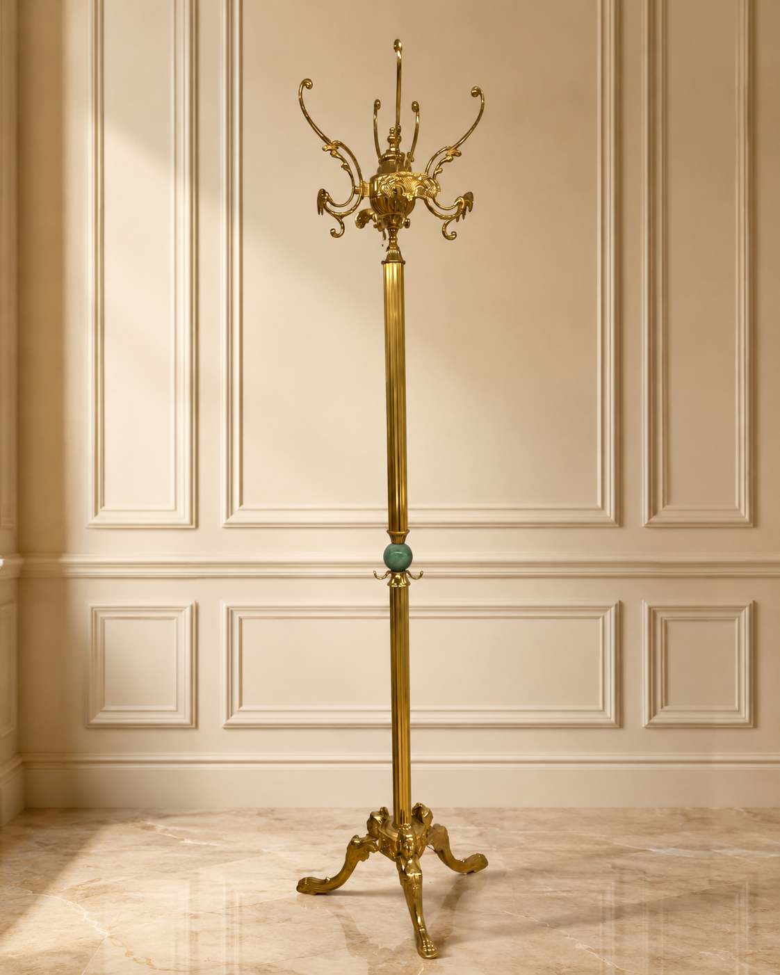Coat Rack Gold Onyx