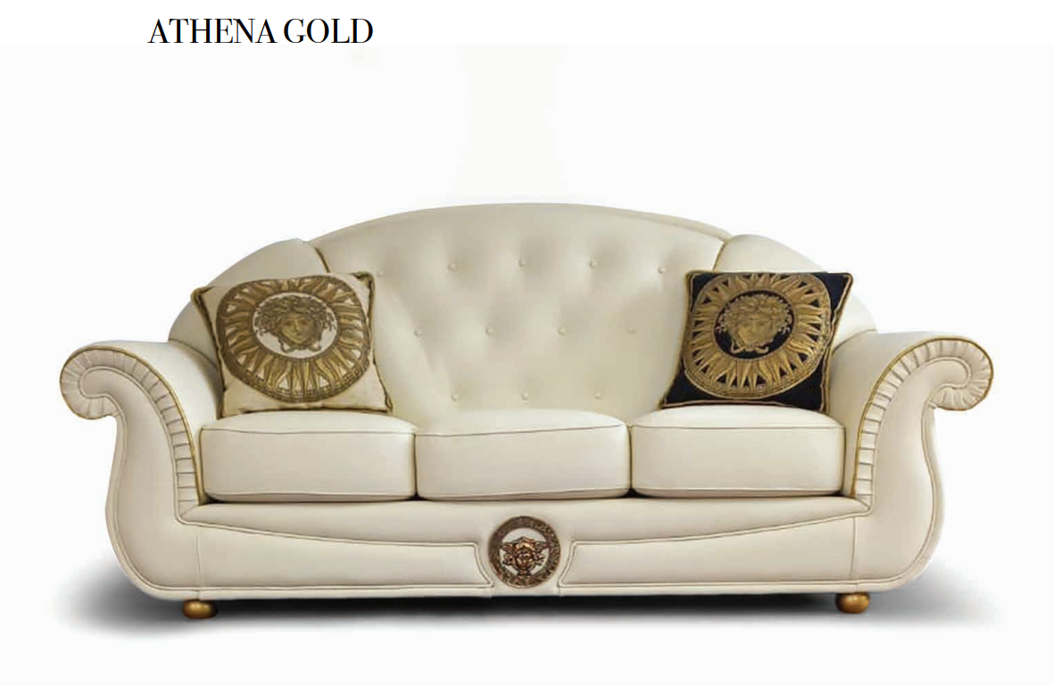 Couch set Atena Gold