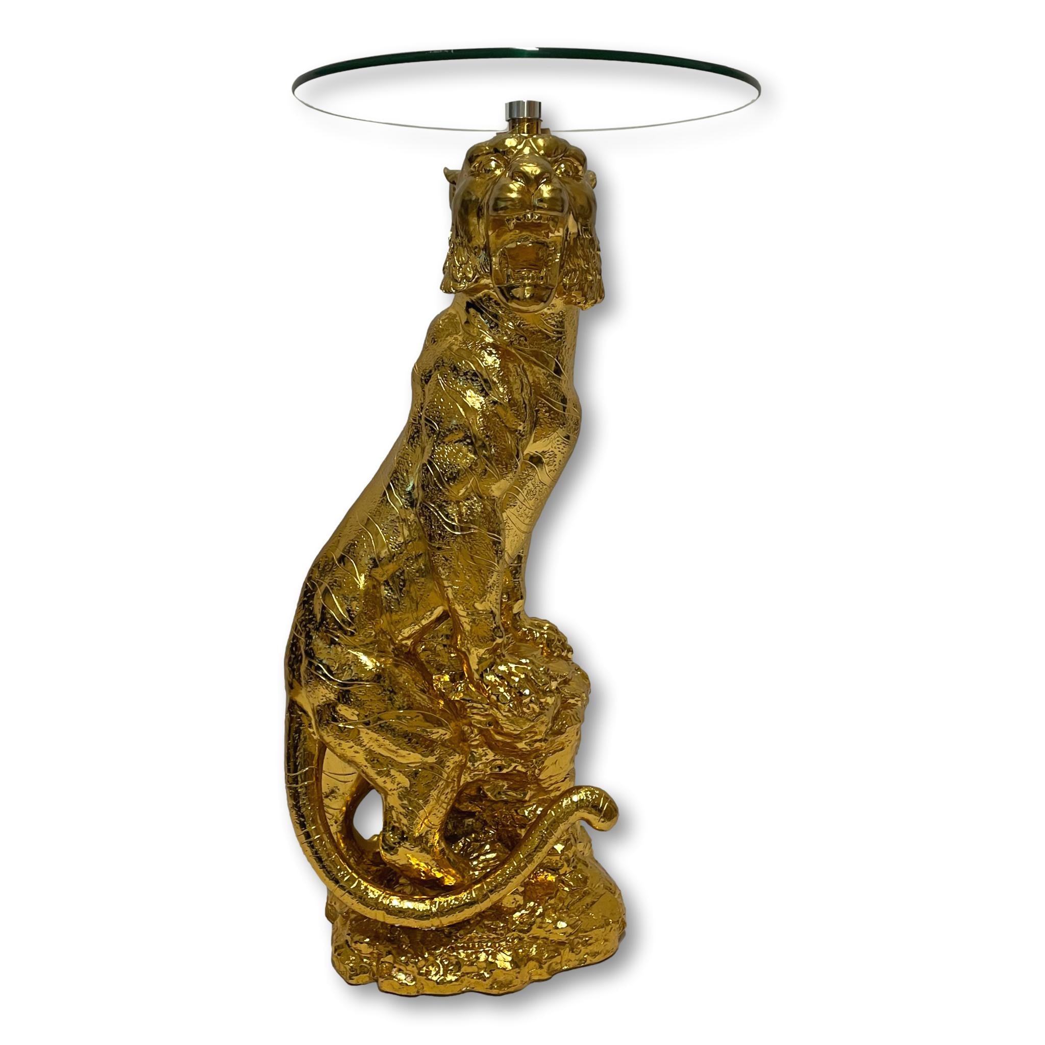 Panther Gold side table