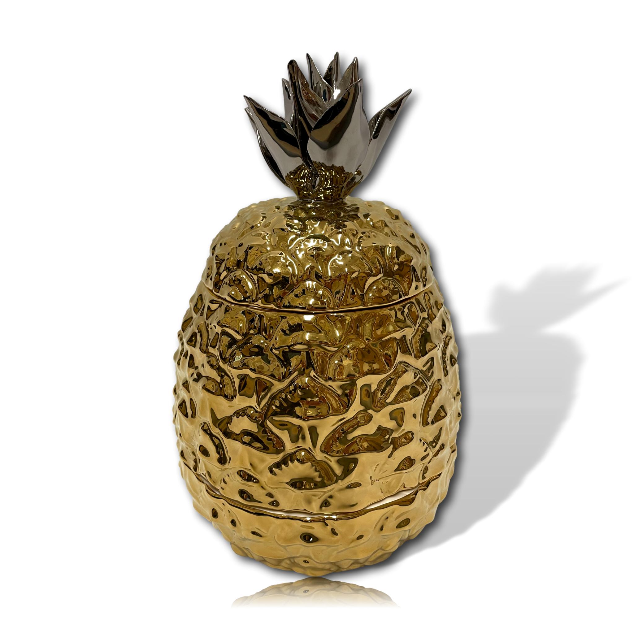 Ananas mit Anschenbecher 3tlg.