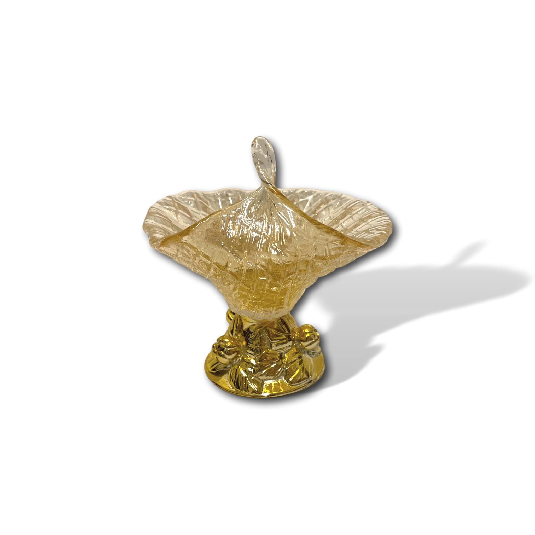 Kleine Kristallschale Murano 1
