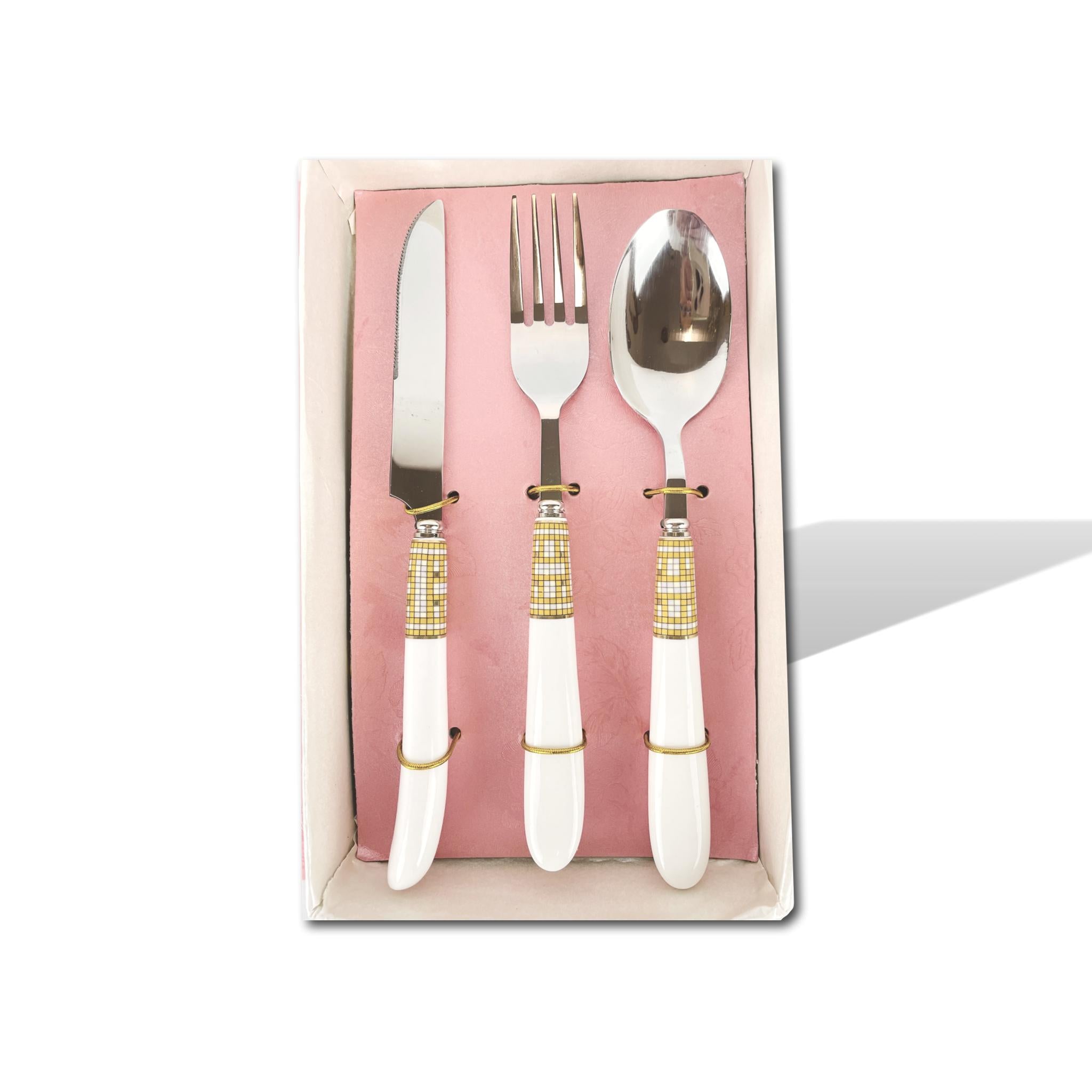 cutlery box set of 3