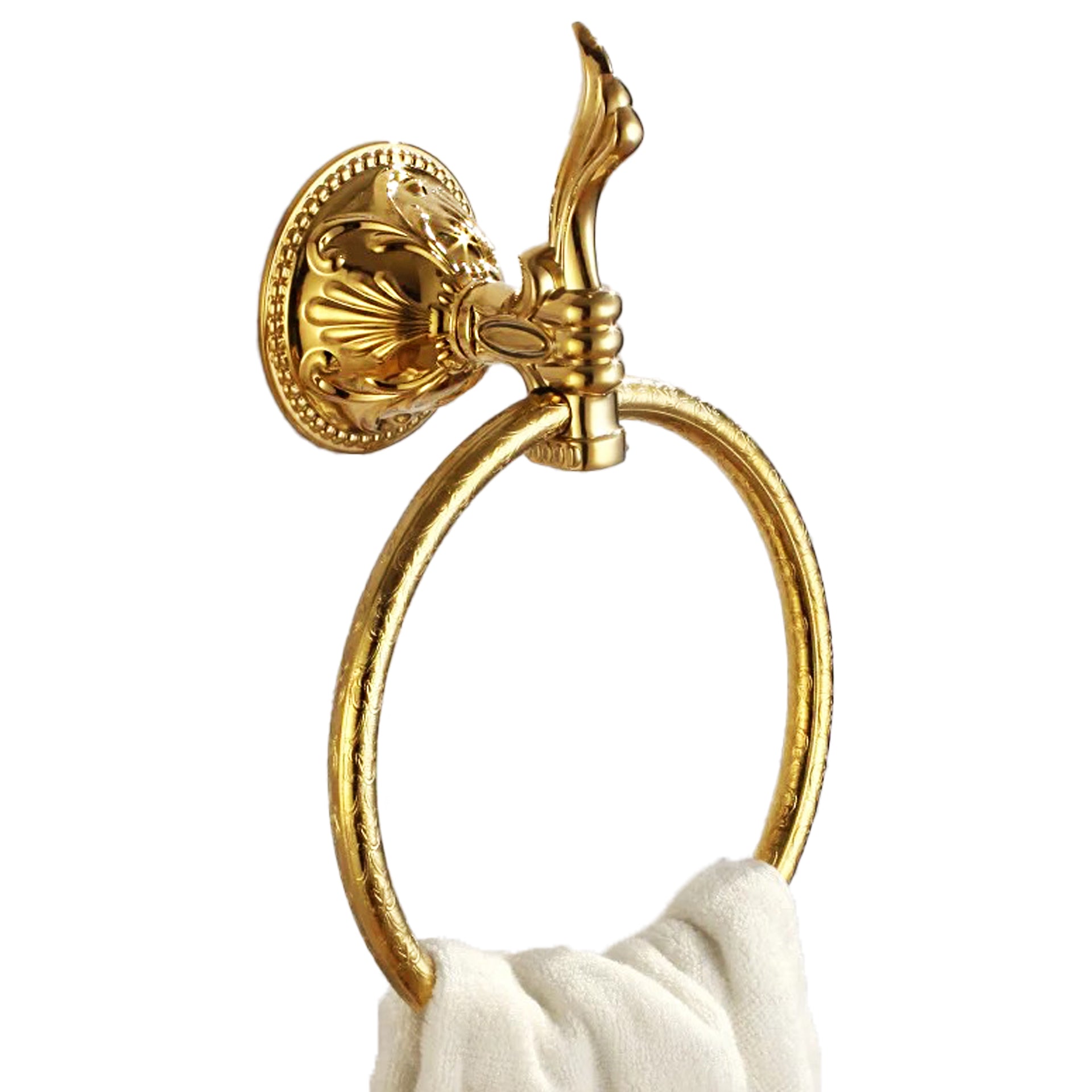 Handtuchring aus echtem Messing Esclusivo - hochwertig und rostfrei