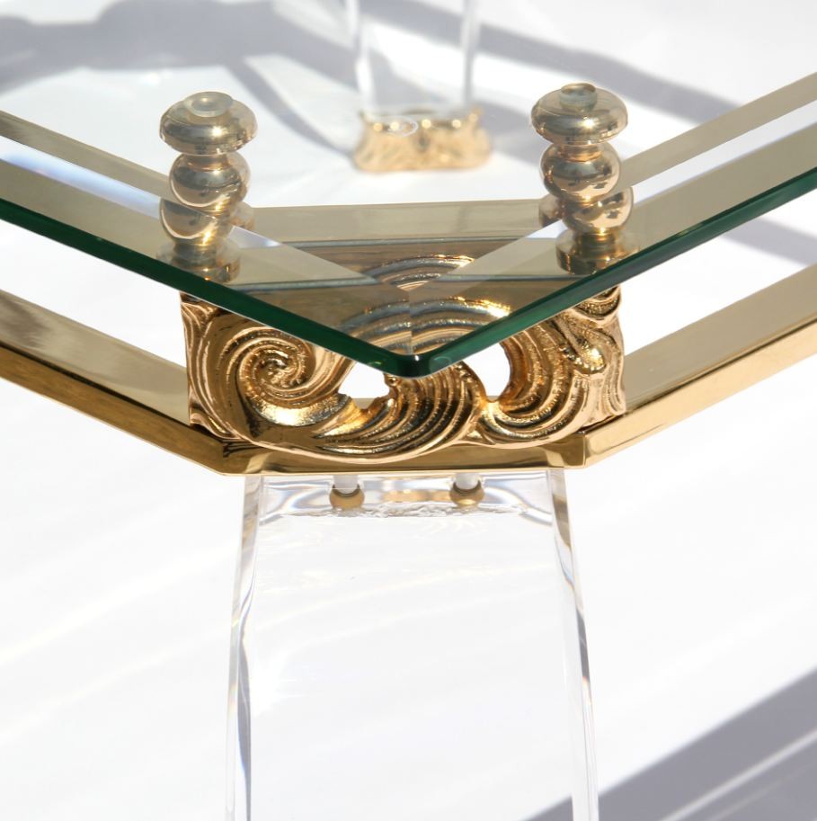 Coffee table acrylic Neo crystal