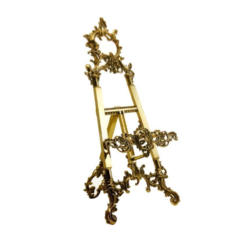 Easel - canvas stand - brass gold