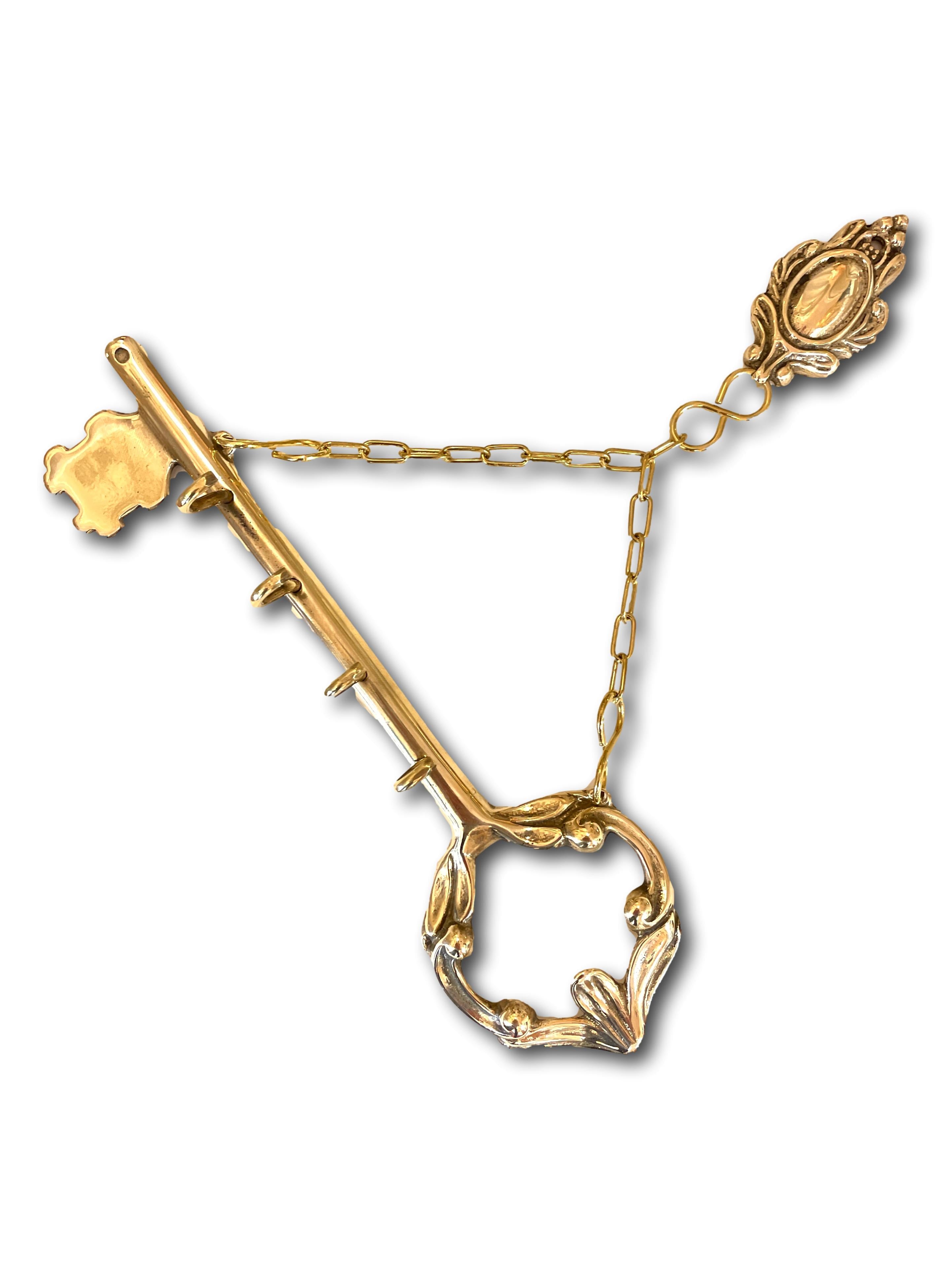 Key holder 2 brass